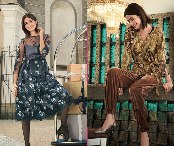 
Robe en tulle brod&eacute; et tunique en jersey &agrave; effets  - Burda Style d&eacute;cembre 2018
