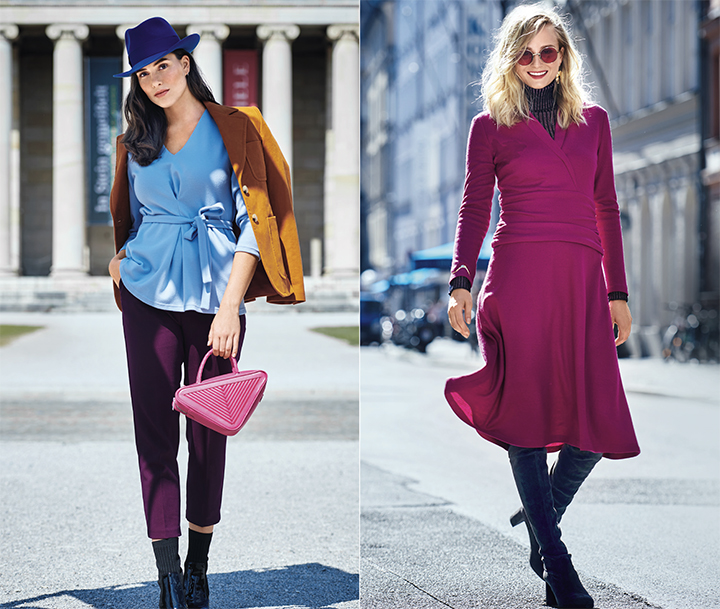 
Top et robe en jersey de laine      - burda style
