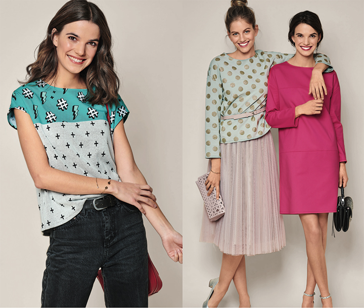 T-shirts et robe - Burda Style HS Easy printemps 2019
T-shirts et robe - Burda Style HS Easy printemps 2019