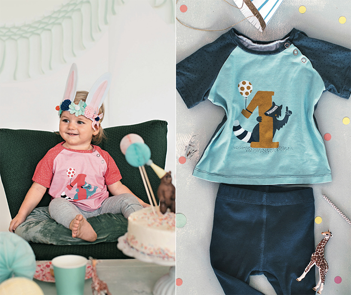 
T-shirts bon anniversaire
 - Burda Style HS Baby 2019
