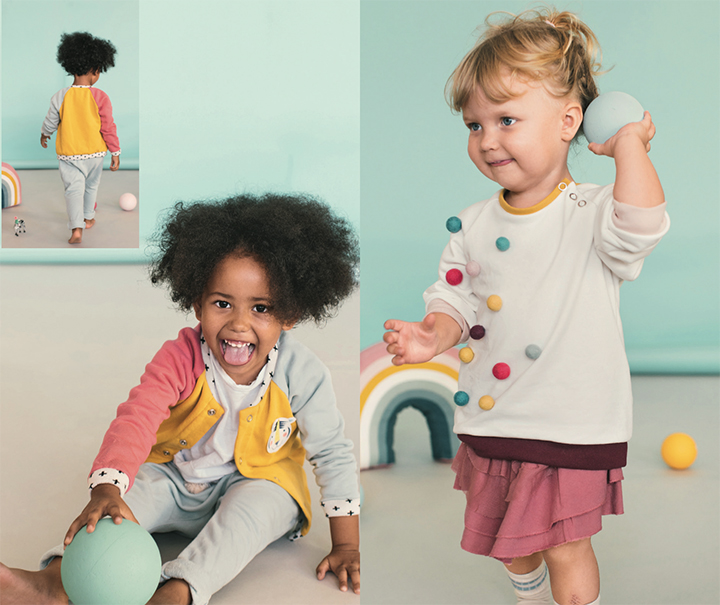 
Blouson coll&egrave;ge et sweat &agrave; noppes
 - Burda Style HS Baby 2019
