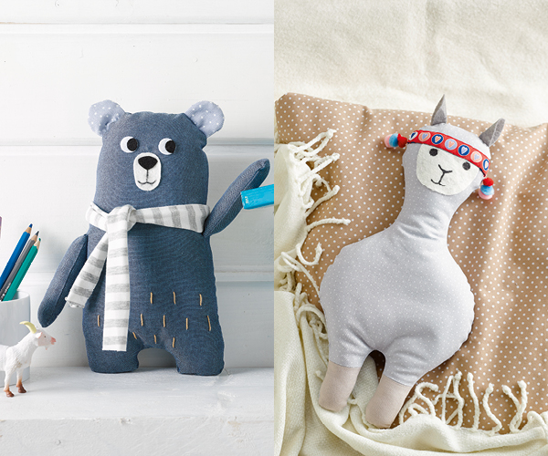 Ourson en peluche et lama des Andes - burda style
Ourson en peluche et lama des Andes - burda style