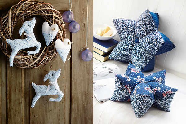 
Rennes, c&oelig;urs et coussin &eacute;toil&eacute;
 - Burda Style cr&eacute;atif n&deg;61 2019
