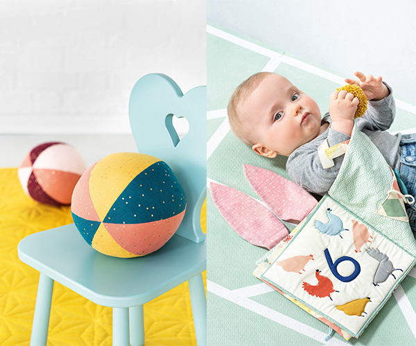 Balle et livre d'éveil - Burda baby
Balle et livre d'éveil - Burda baby