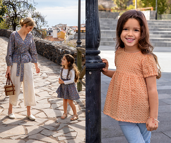 Chemisier femme, jupe à bretelles et tunique fillette - Burda Style mai 2020 Chemisier femme, jupe à bretelles et tunique fillette - Burda Style mai 2020