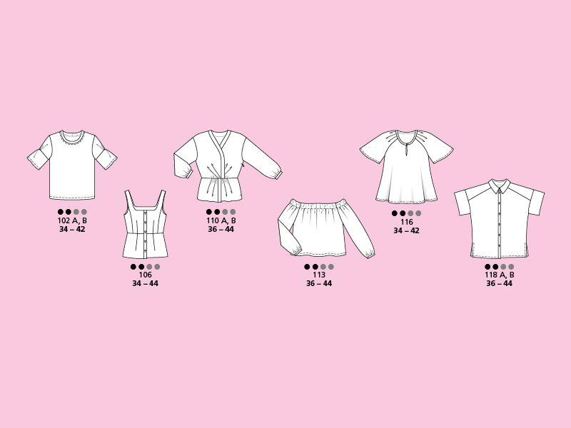 Les hauts et blouses à l'honneur Les hauts et blouses à l'honneur