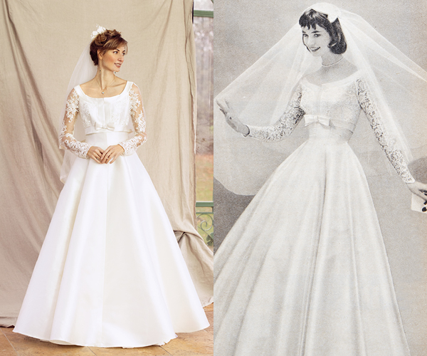 La robe de mariée vintage La robe de mariée vintage