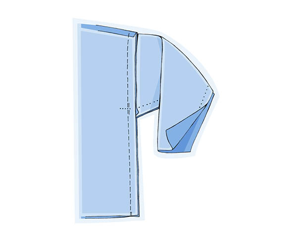 &Eacute;tape 5 : attention au surplus de couture !