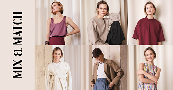 Mix & match: laat je inspireren door de combinaties uit burda easy