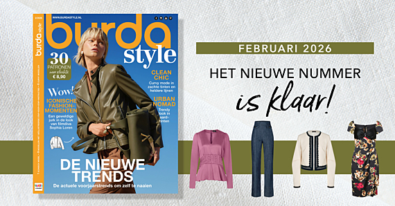 De nieuwe trends in Burda Style in februari 2026 