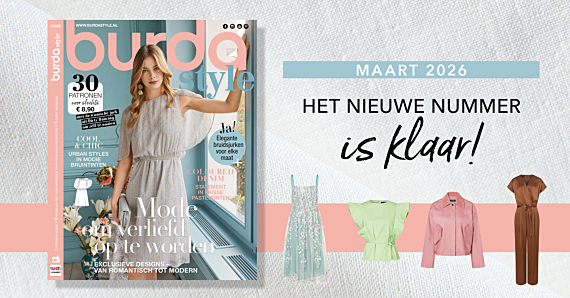 Maartnummer burda style 2026 met bruidspecial