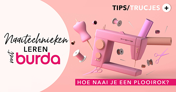 Leren naaien met burda: Hoe naai je een plooirok?