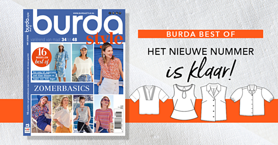 Burda - best of zomerbasics: modellen voor 2026