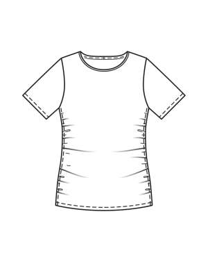 Shirt #121| tricotstof | burda style 02/23