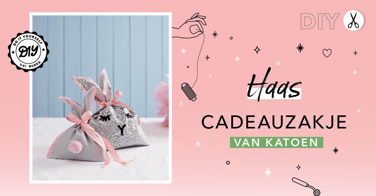 DIY-project: een cadeauzakje met haasje maken!