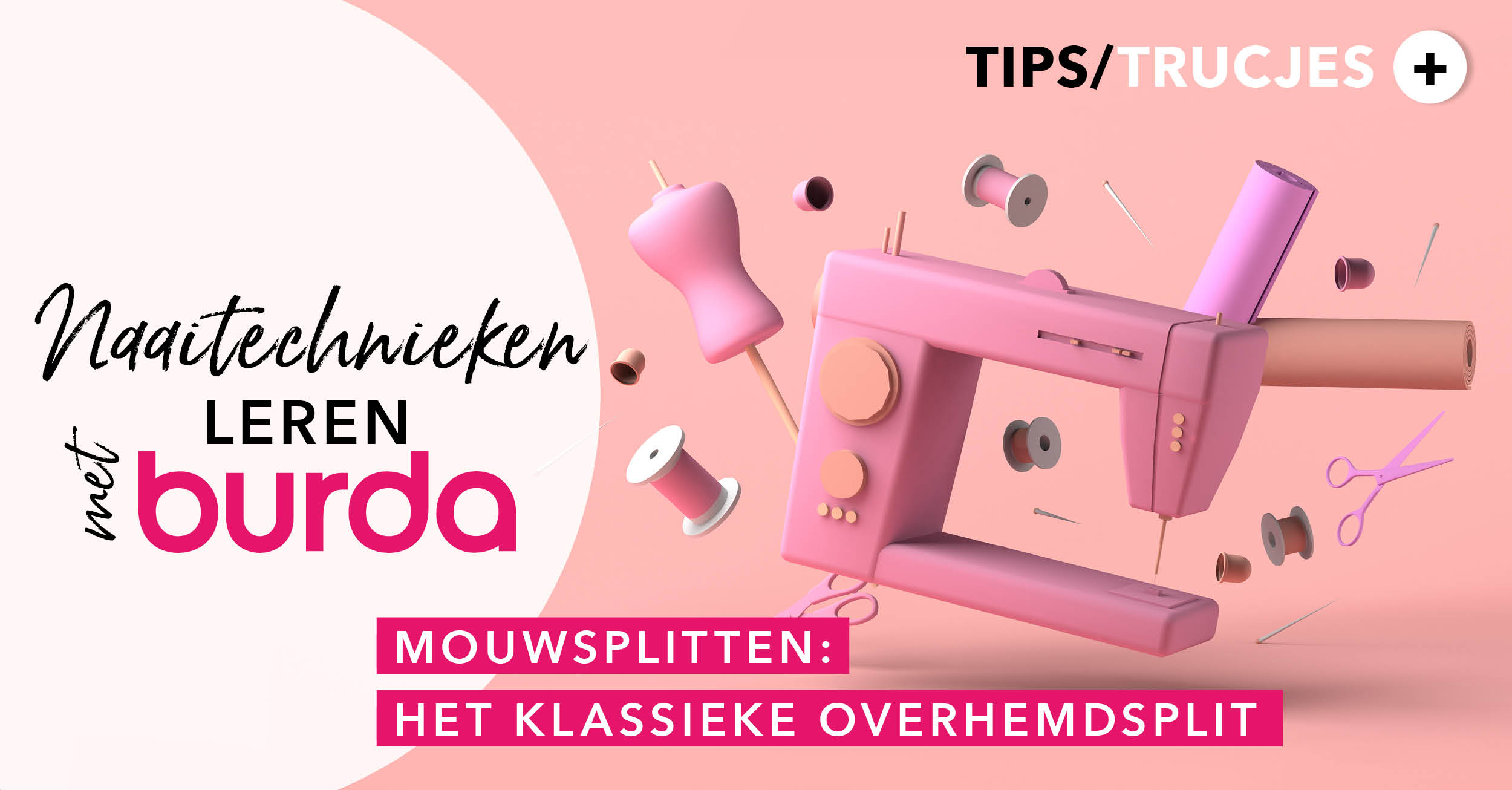 Leren naaien met burda: Hoe naai je een mouw met overhemdsplit?