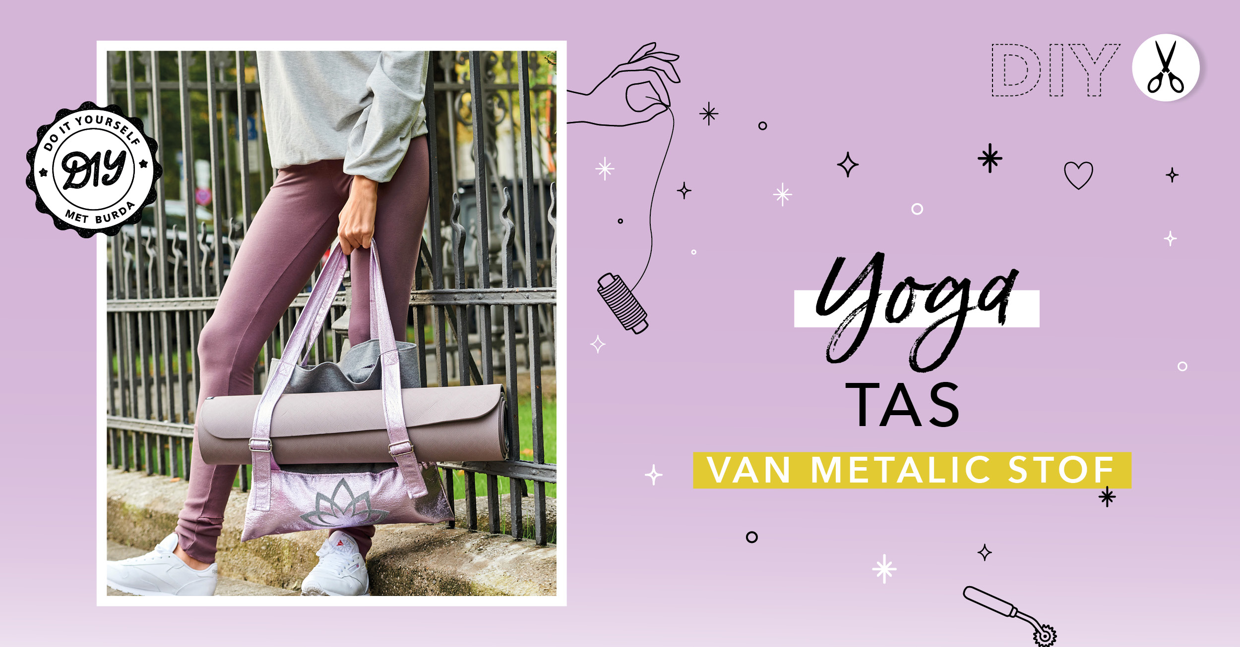 DIY-project: maak een yogatas