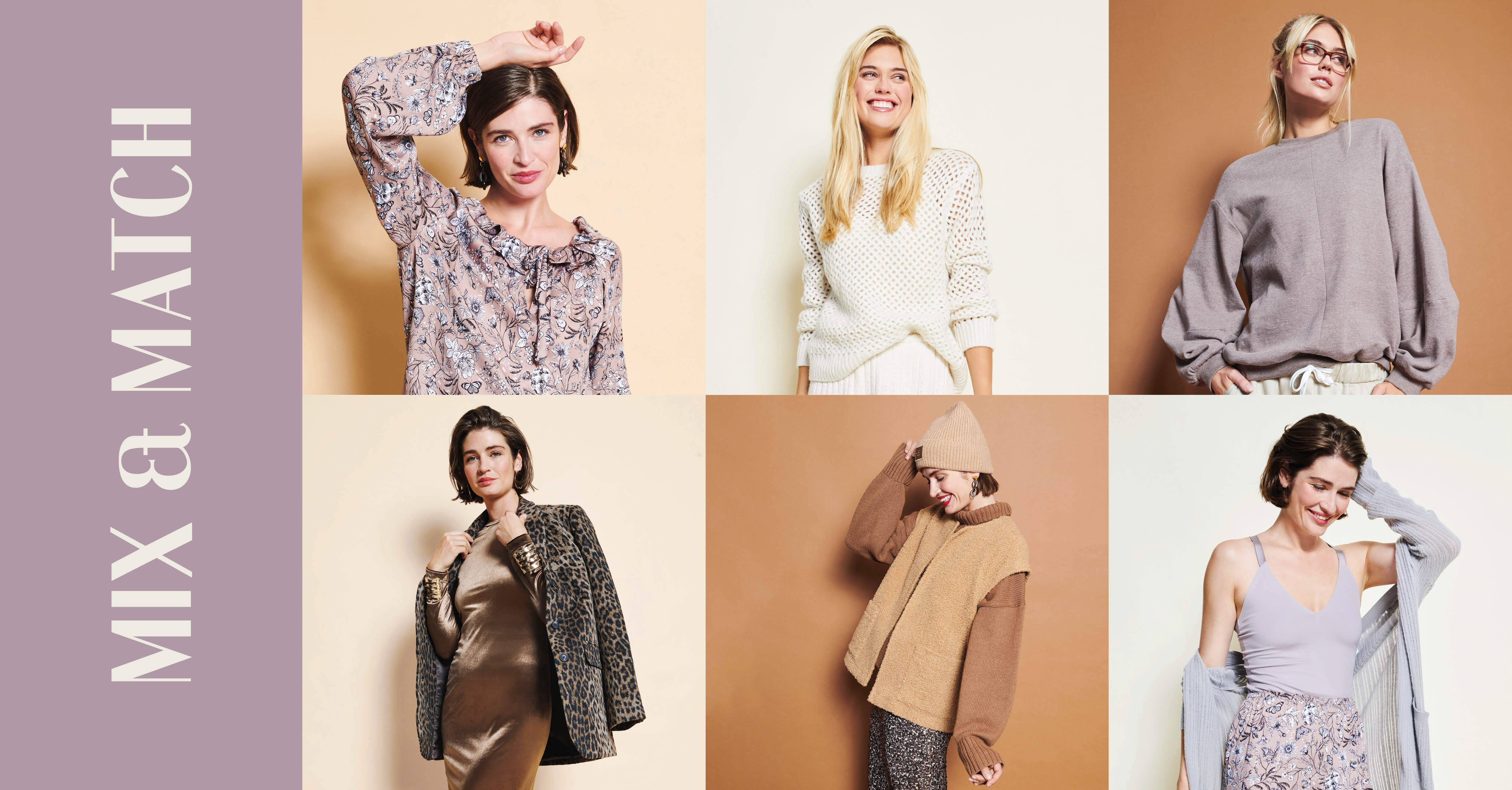 Mix & Match: combineer de modellen van burda easy