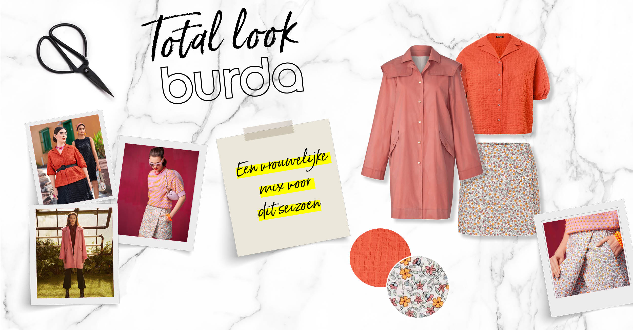 De trend van burda style: een vlotte outfit voor dit seizoen