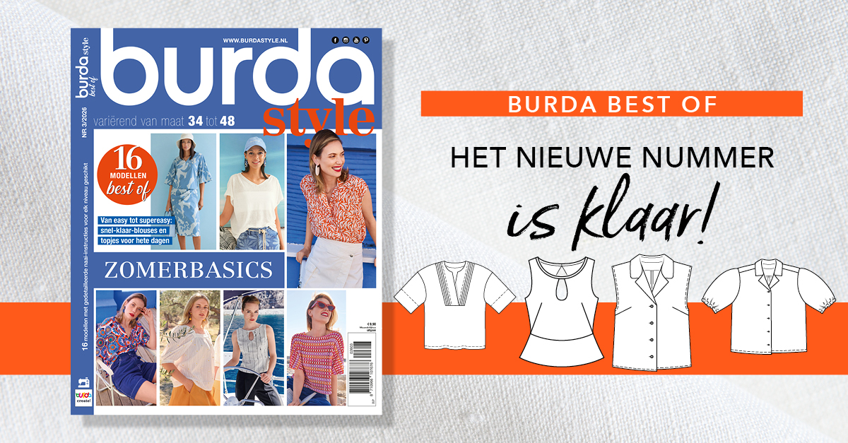 Burda - best of zomerbasics: modellen voor 2026