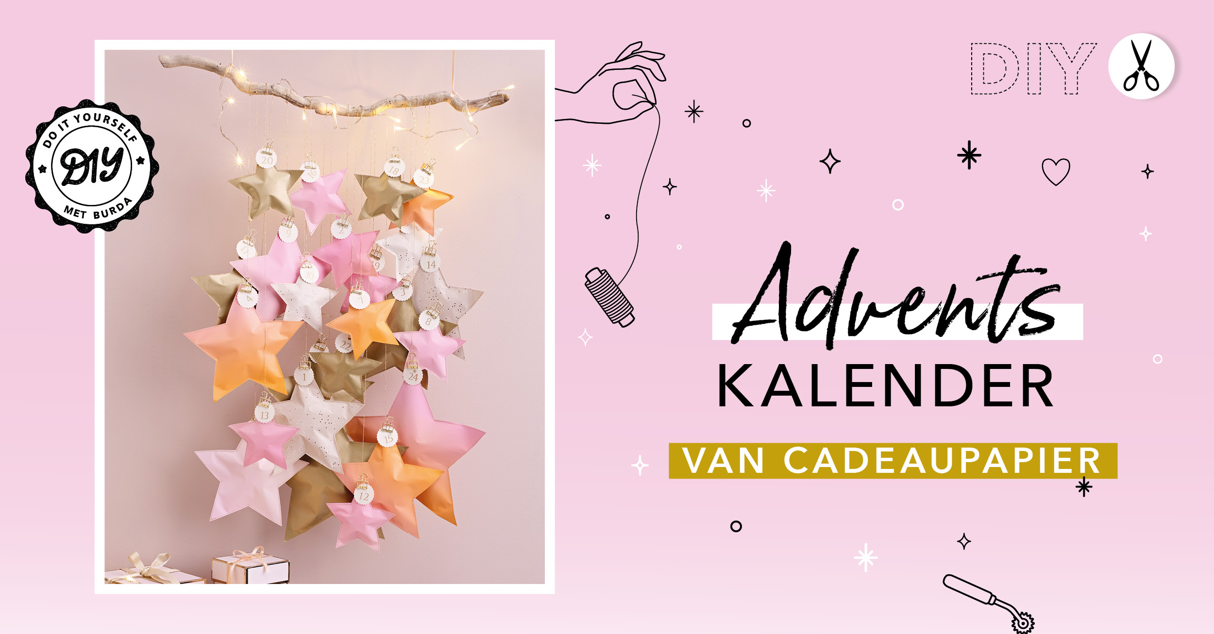 DIY-project: een originele adventskalender maken