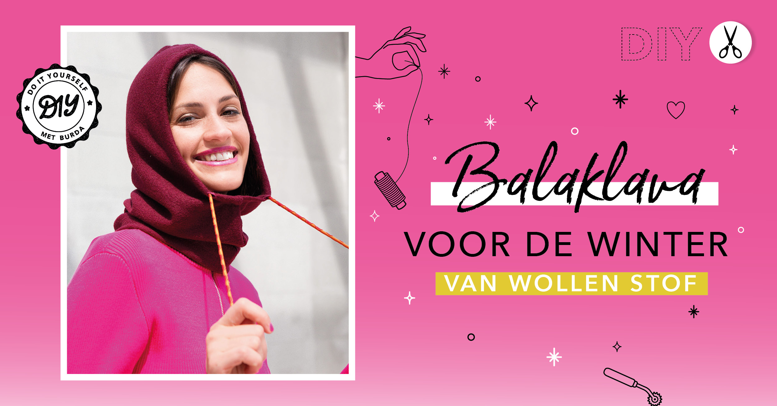 DIY-project: een bivakmuts naaien voor de winter 