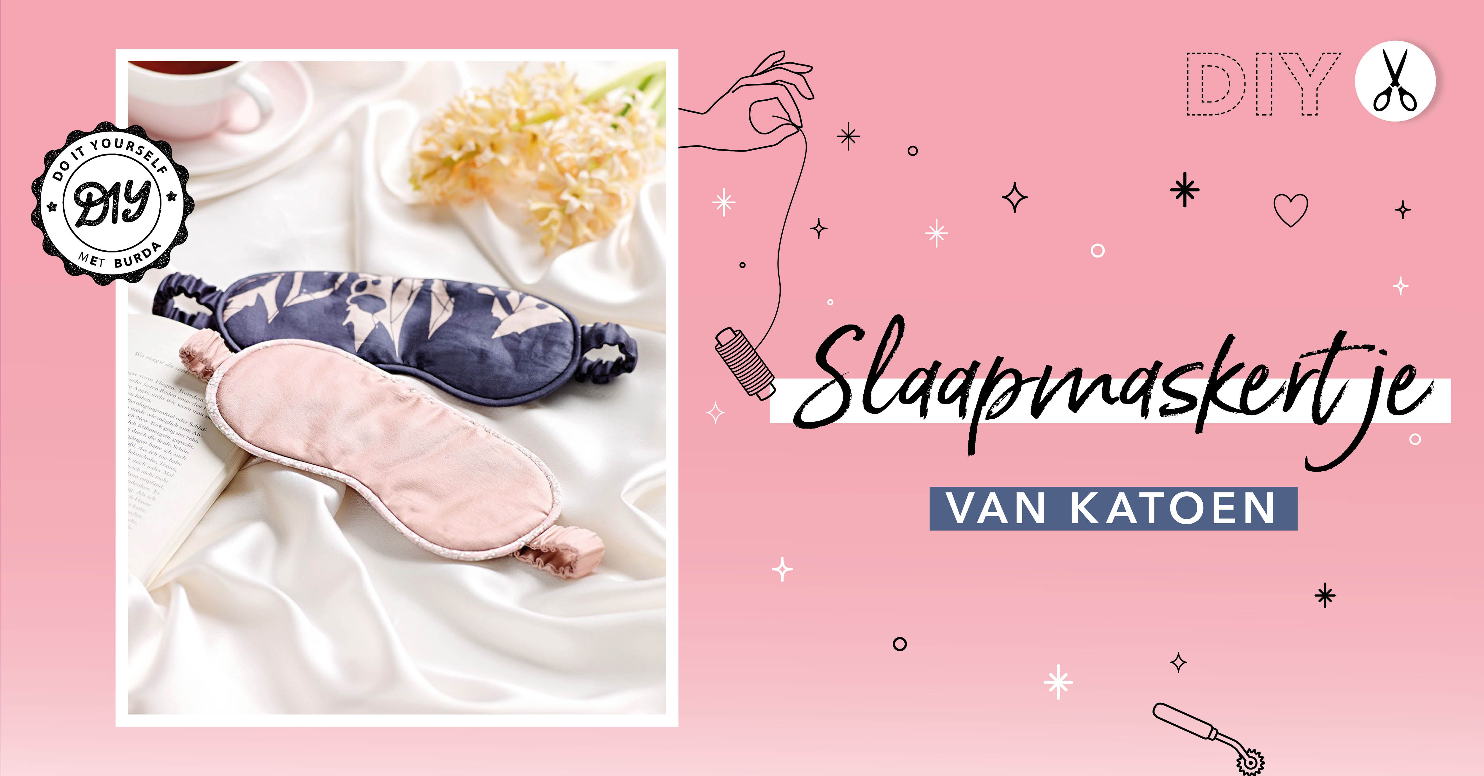 DIY-project: Een slaapmasker naaien