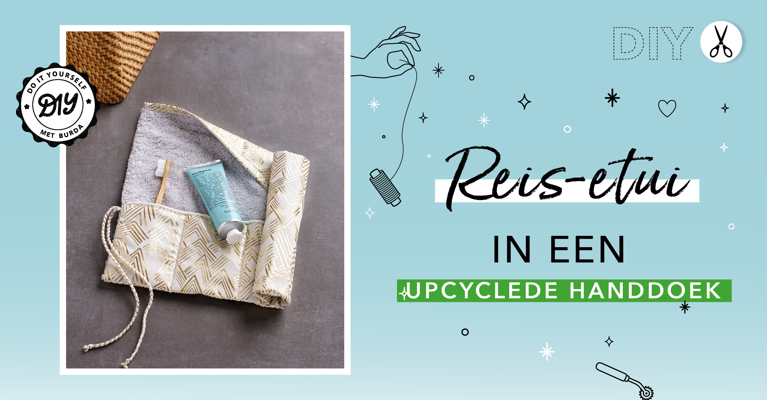 DIY-project: een toiletzakje met zakjes