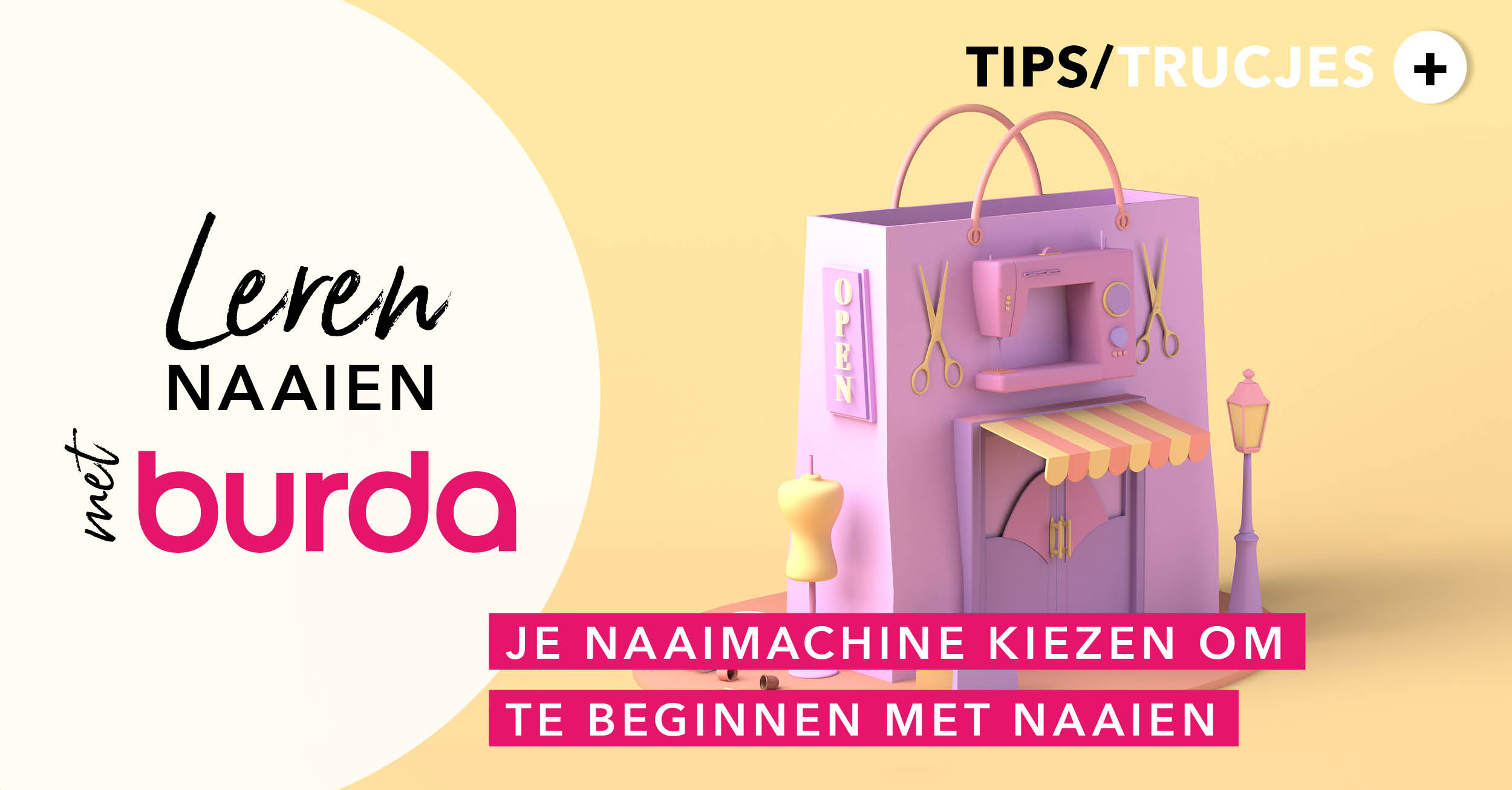 Leren naaien met burda : Hoe kies je je naaimachine om met naaien te beginnen?