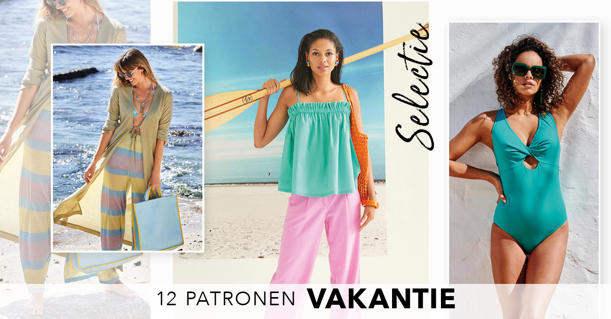 Selectie: 12 patronen voor de vakantie