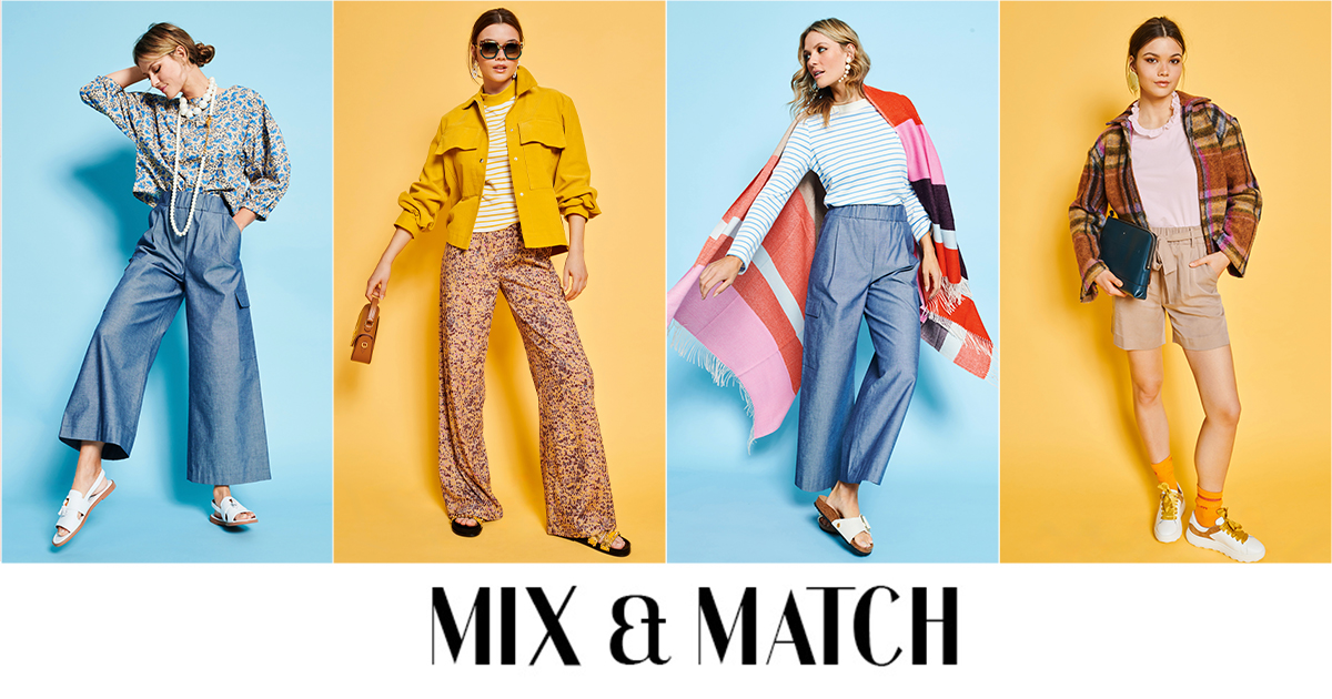 Mix & match: combineer de outfits uit burda easy 4/2024!