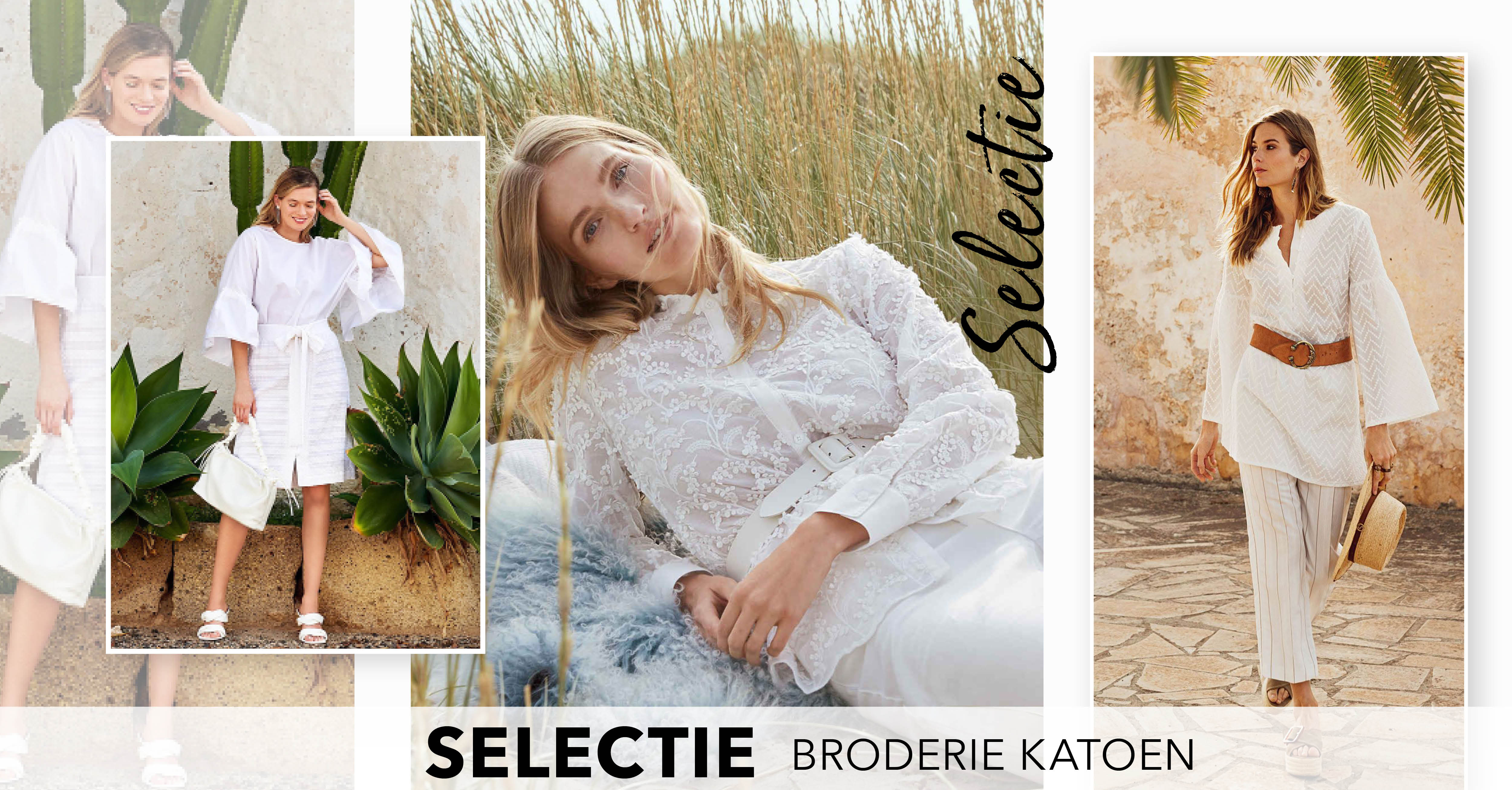 Selectie - modellen van batist en andere stofjes