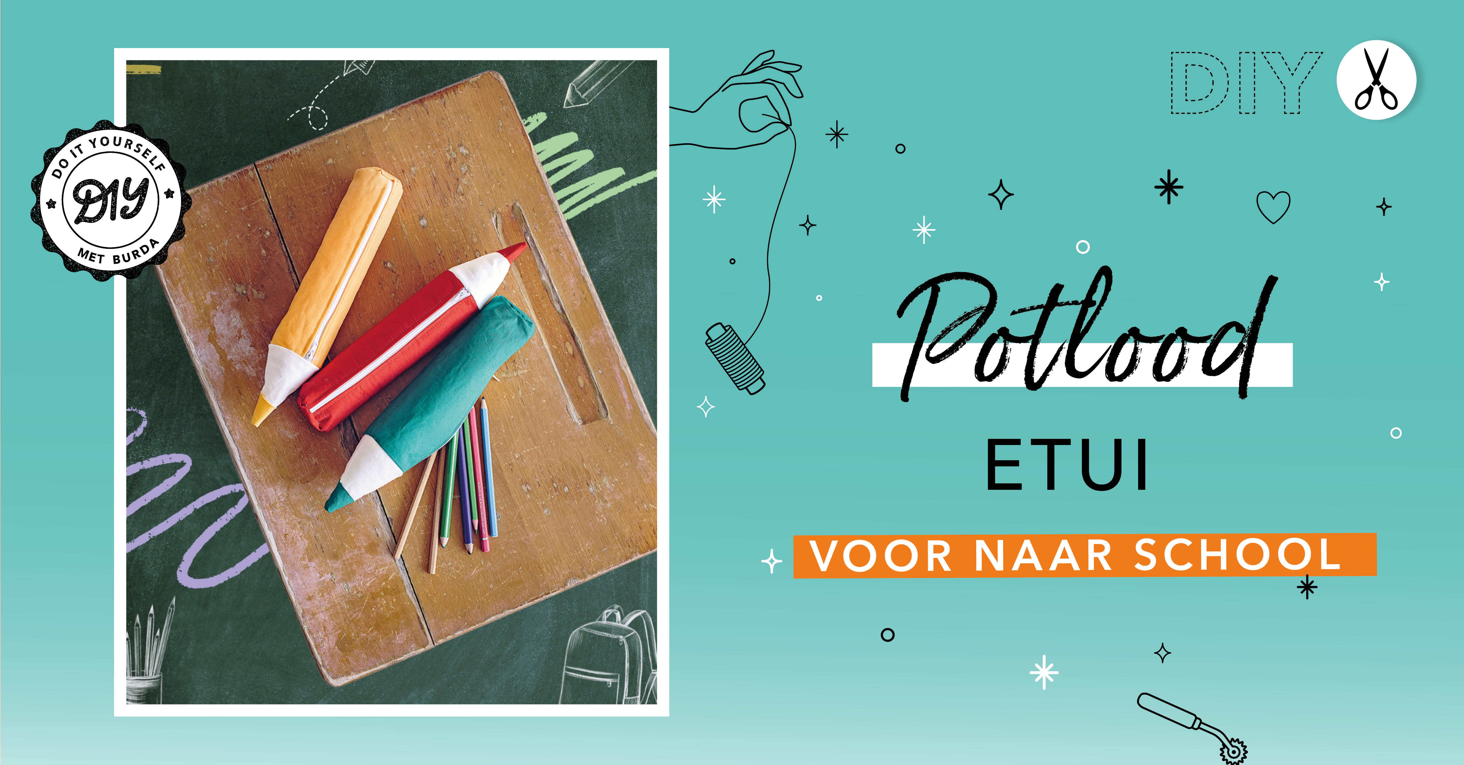 DIY-project: maak dit origineel potloodetui