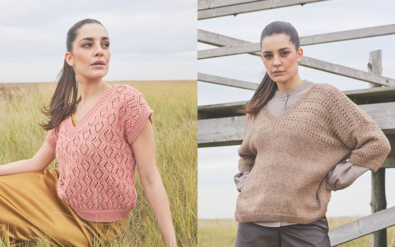 Quiet luxury : des patrons de tricot intemporels Quiet luxury : des patrons de tricot intemporels
