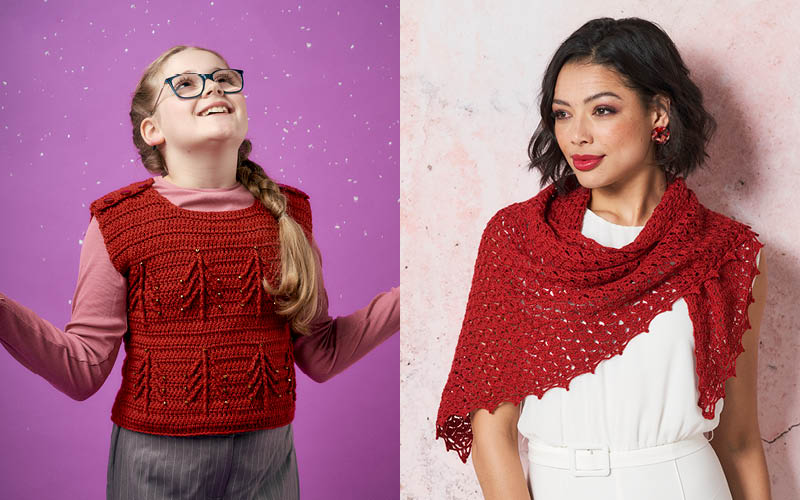 Des projets au crochet pour des fêtes de fin d’année élégantes
