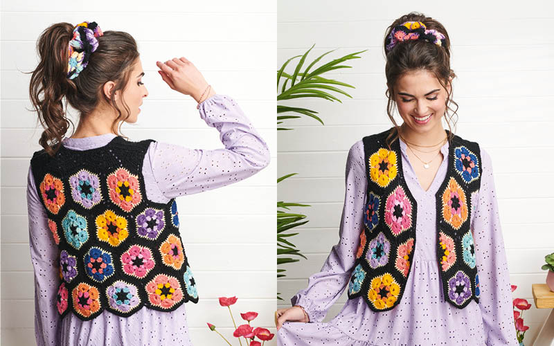 6 créations fleuries avec le motif de la fleur africaine