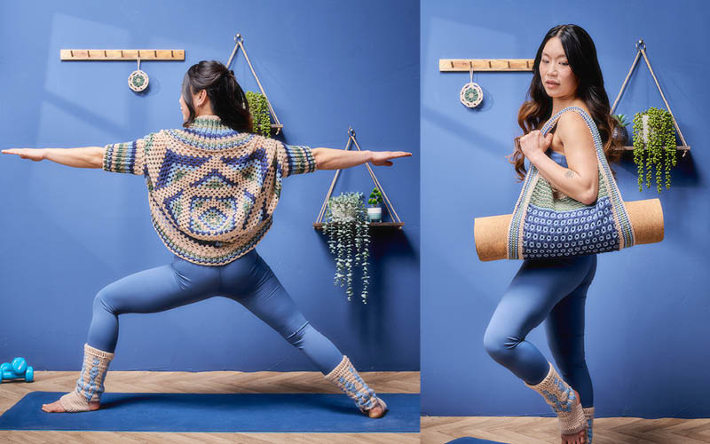 Crochet zen : mes accessoires de yoga au crochet Crochet zen : mes accessoires de yoga au crochet