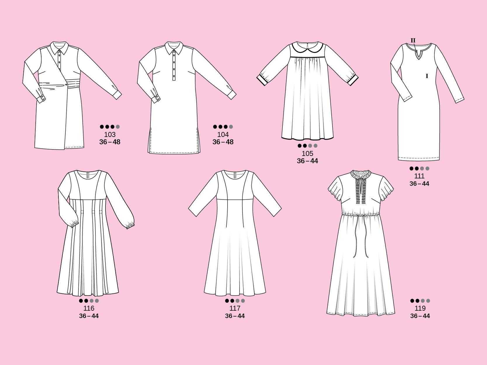 Robes Sixties et Seventies Robes Sixties et Seventies