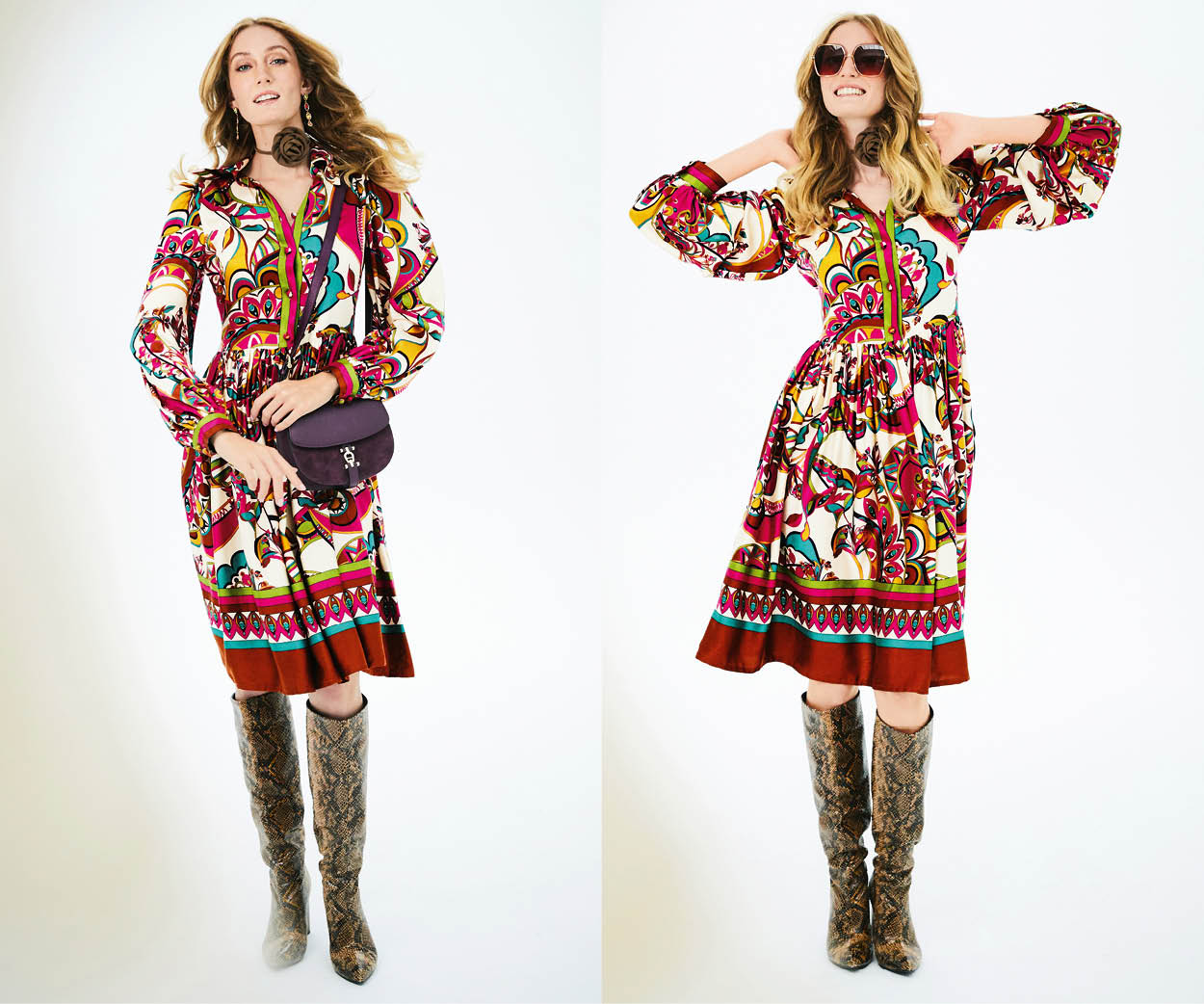 "Jane" het vintage model van april: een seventies overhemdjurk om te naaien "Jane" het vintage model van april: een seventies overhemdjurk om te naaien