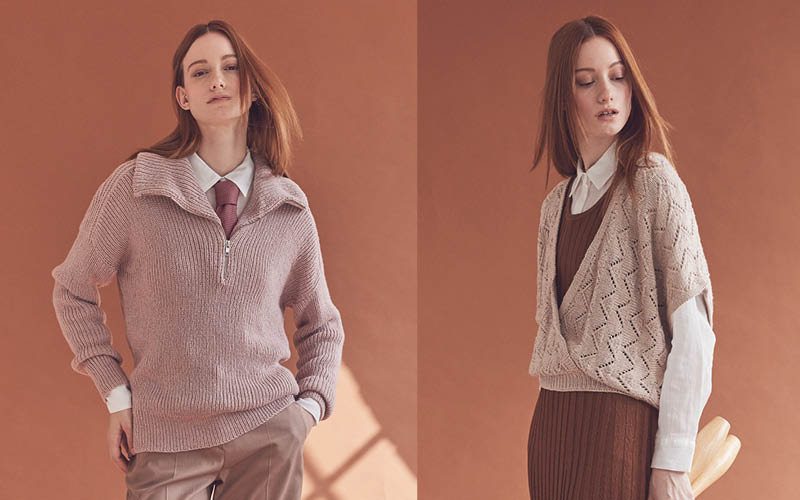 Tricot : la sophistication mocha mousse