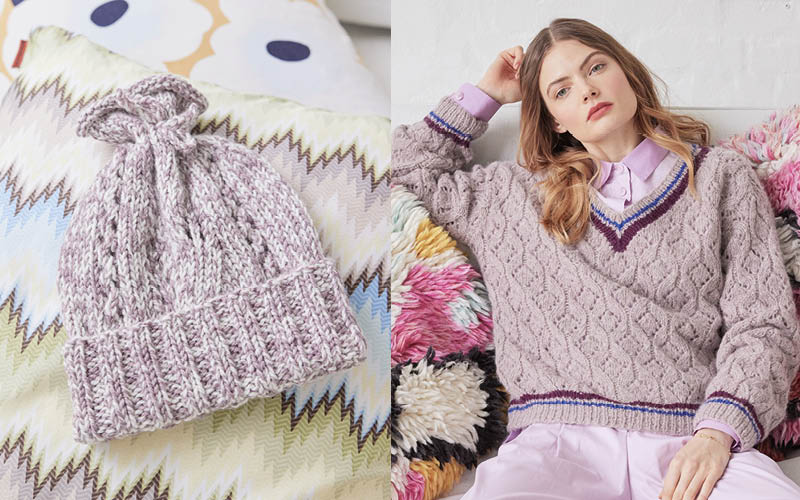 Tricot poudr&eacute;