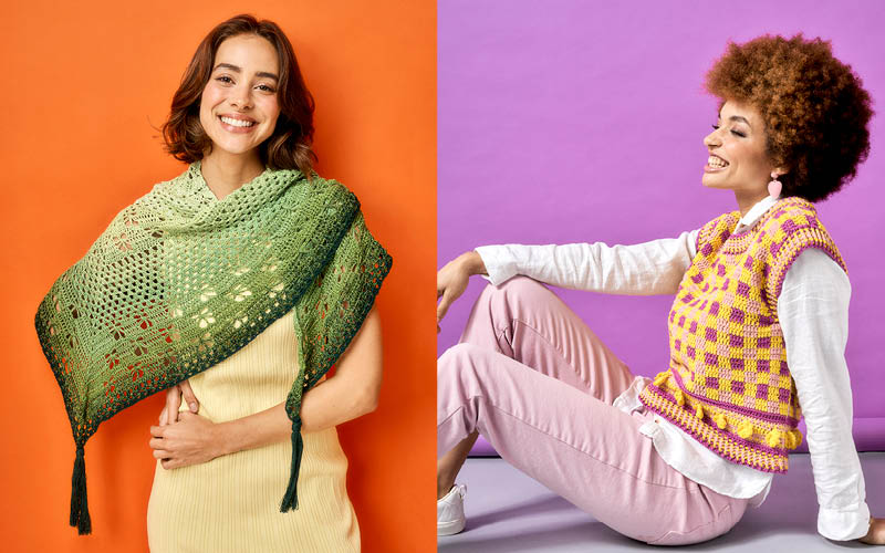 La mode de printemps au crochet : couleurs pastel et points ajourés La mode de printemps au crochet : couleurs pastel et points ajourés