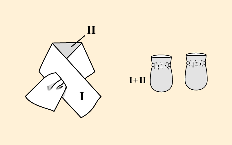 Écharpe, moufles Écharpe, moufles