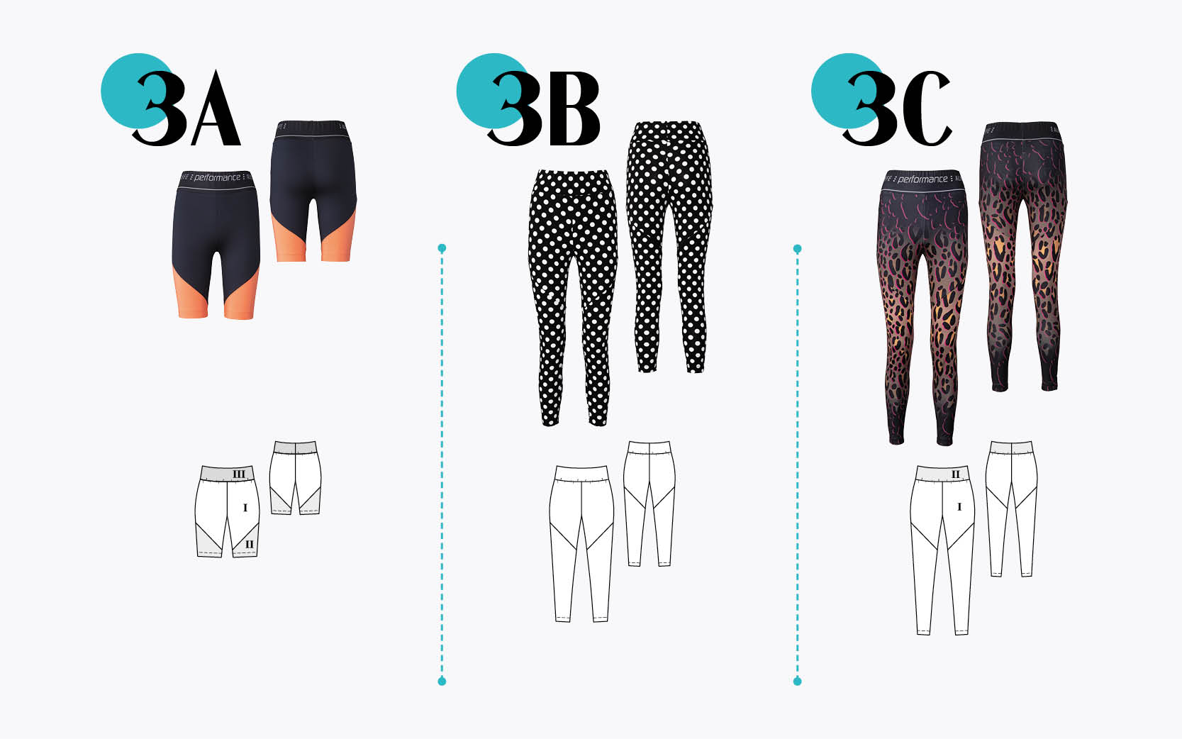 Cycliste et legging Cycliste et legging