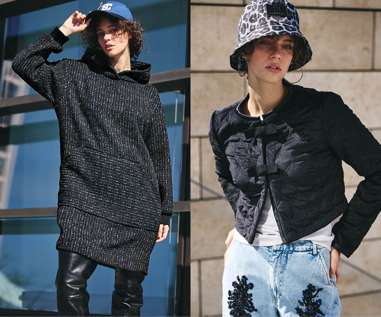 Glamour de jour : matières scintillantes et looks casual ne font qu’un Glamour de jour : matières scintillantes et looks casual ne font qu’un