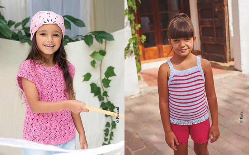 Zomerse breisels in vibrerende kleuren voor kinderen Zomerse breisels in vibrerende kleuren voor kinderen