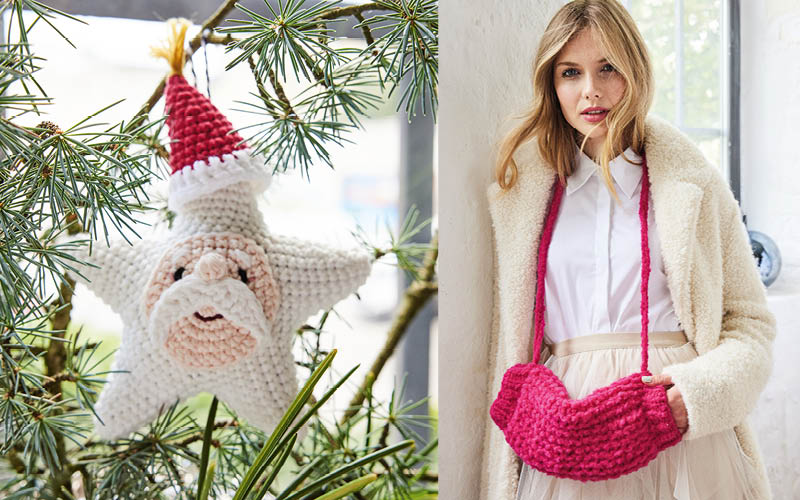 Jolies id&eacute;es cadeaux en tricot et crochet pour No&euml;l
