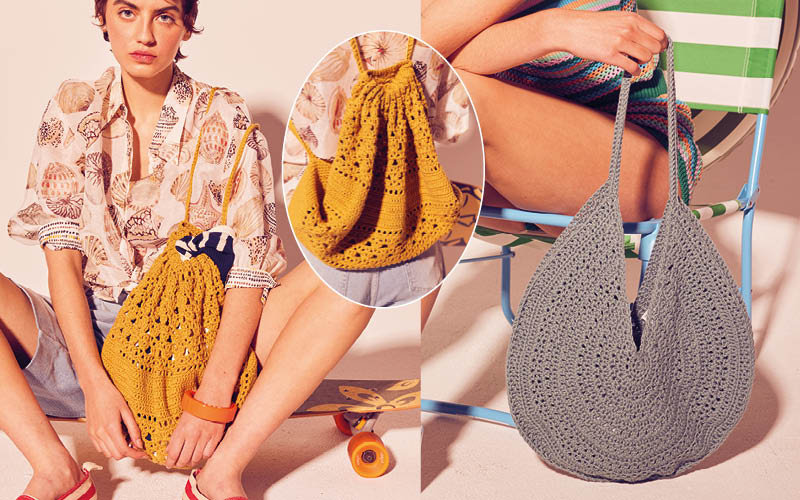 Plein soleil sur les accessoires d'été au crochet et au tricot Plein soleil sur les accessoires d'été au crochet et au tricot
