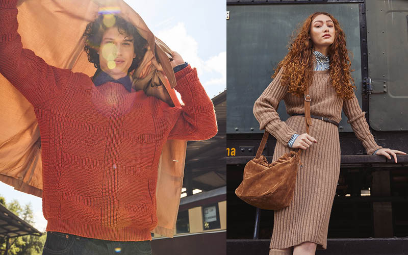 Laine m&eacute;rinos&thinsp;: des patrons de tricot pour homme et pour femme