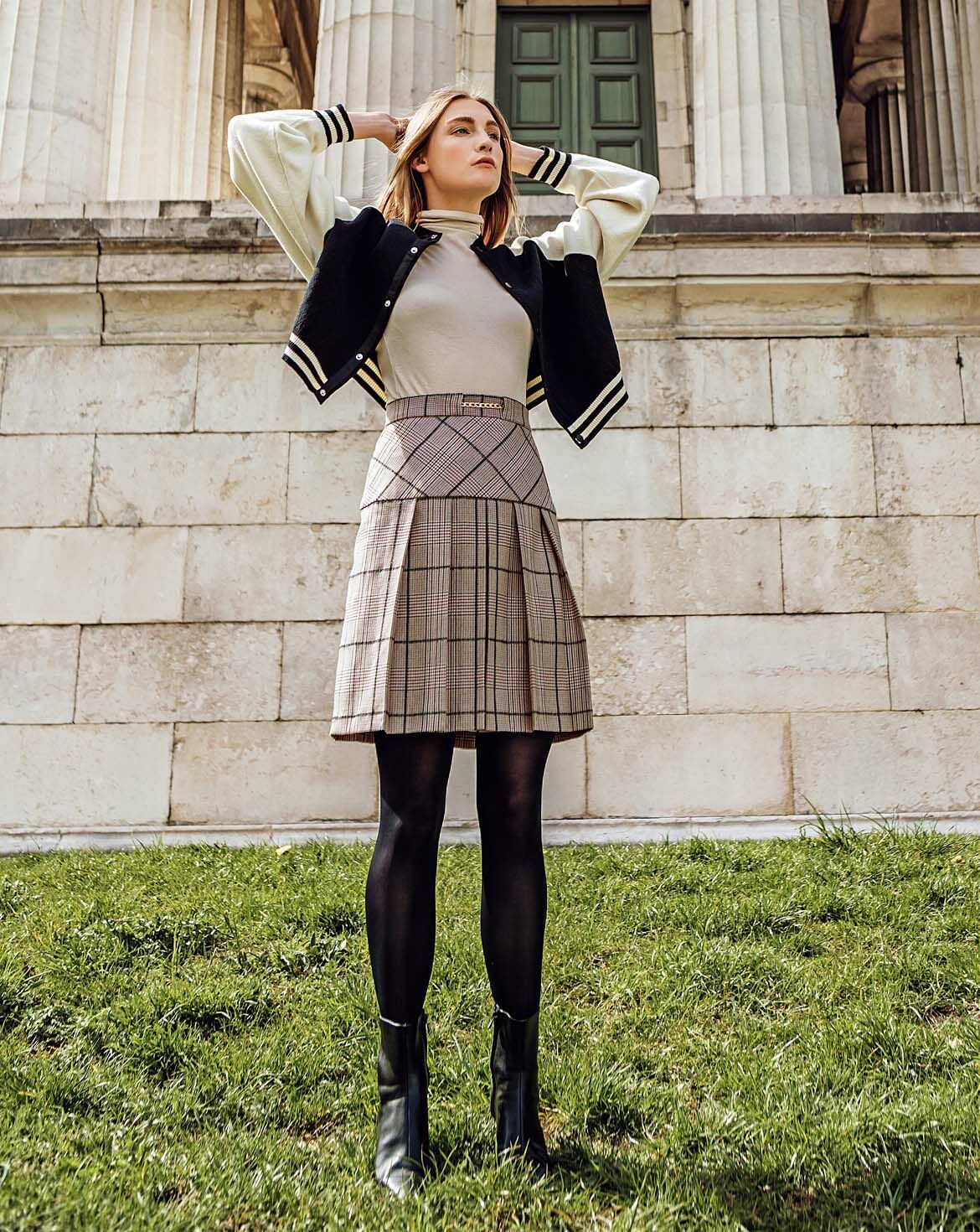 Rok #107| polyester | burda style 09/22